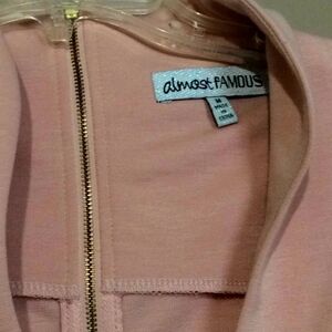 Almost Famous Body Con Fit 💥 Deep U Neck Dress